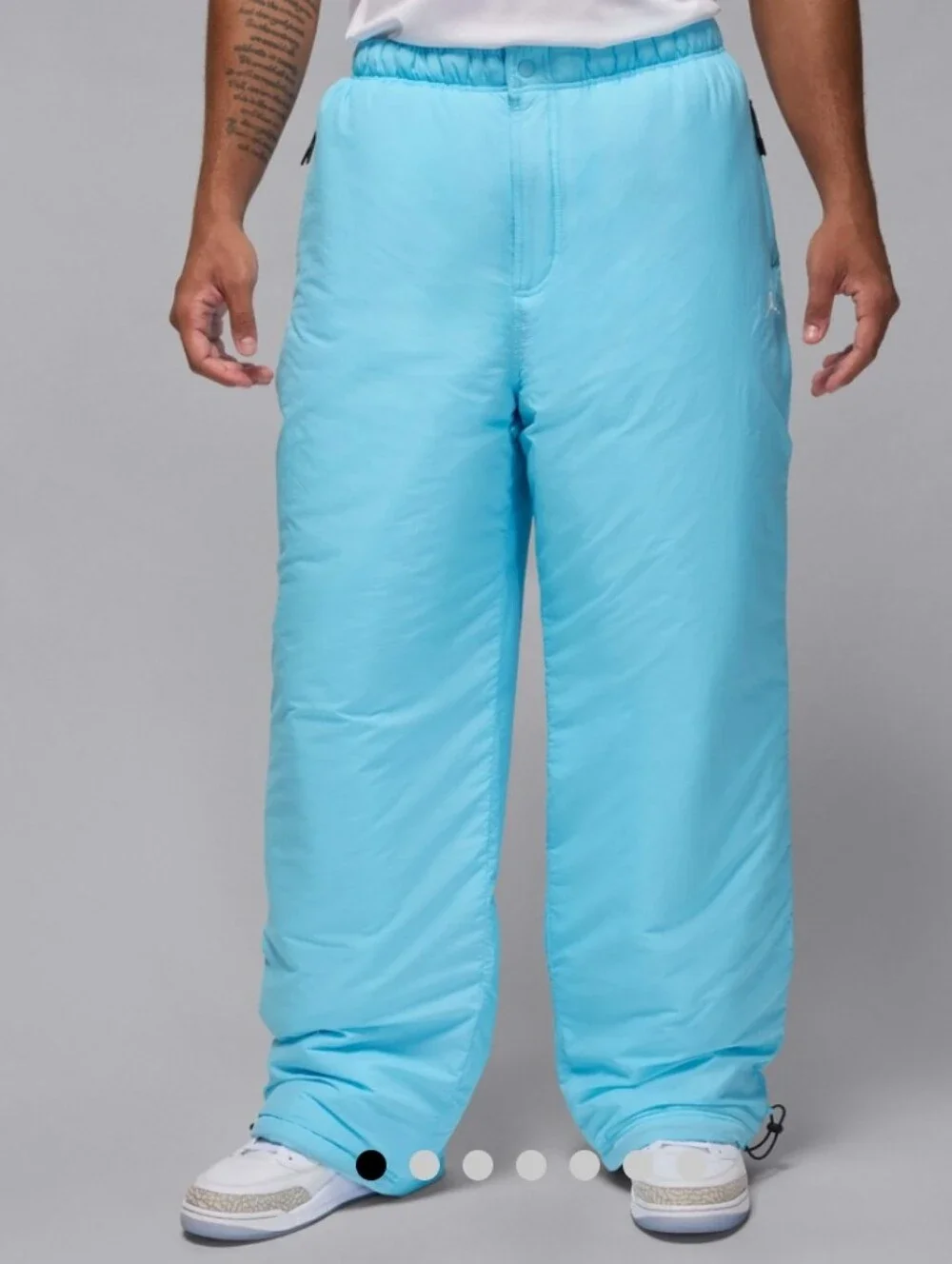 NWT Nike Jordan Flight Mountainside Padded Therma-FIT Insulated Pants Medium Blu